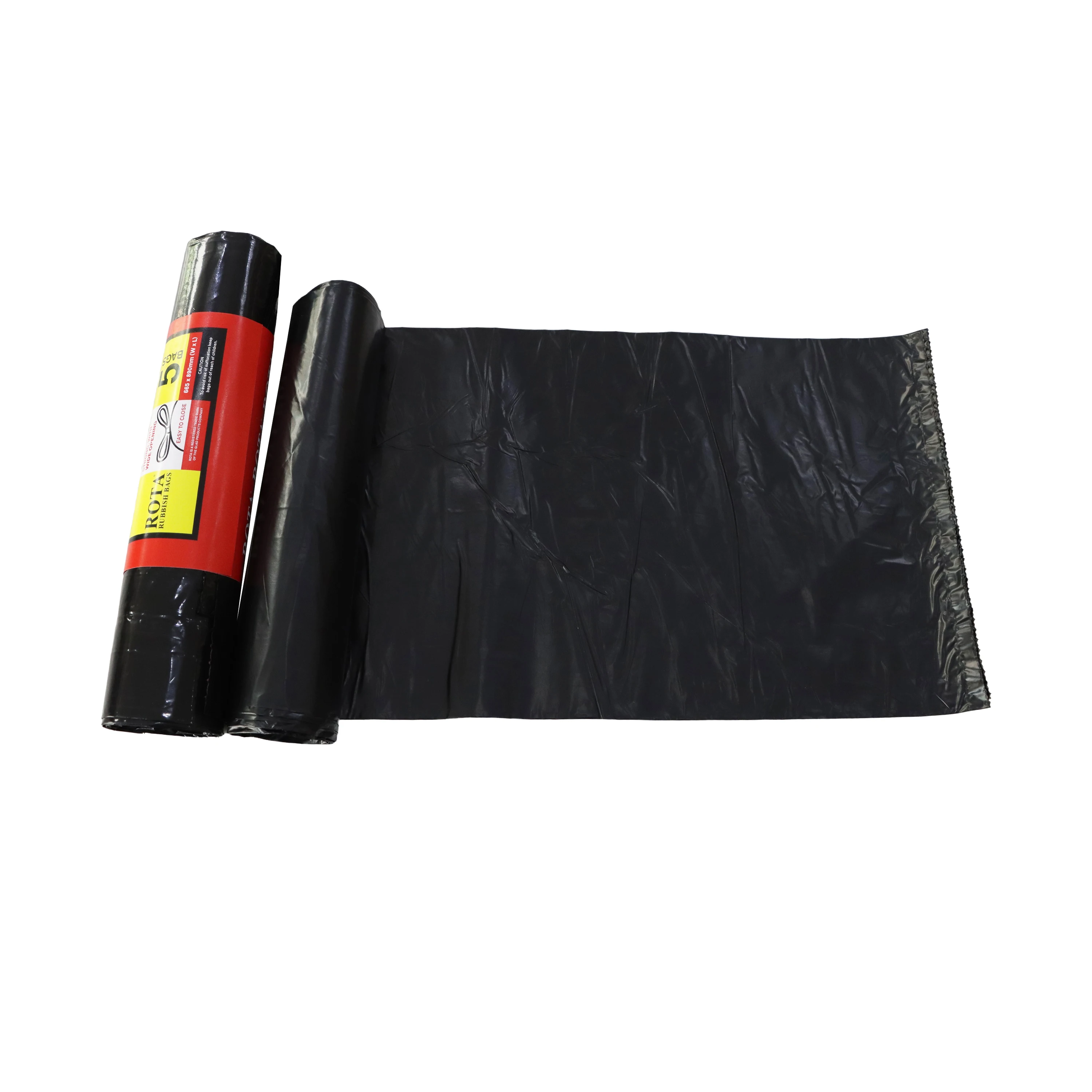 High Quality Factory Custom Plastic Flat Trash Bag Without Drawstring Garbage Bag Can Liner