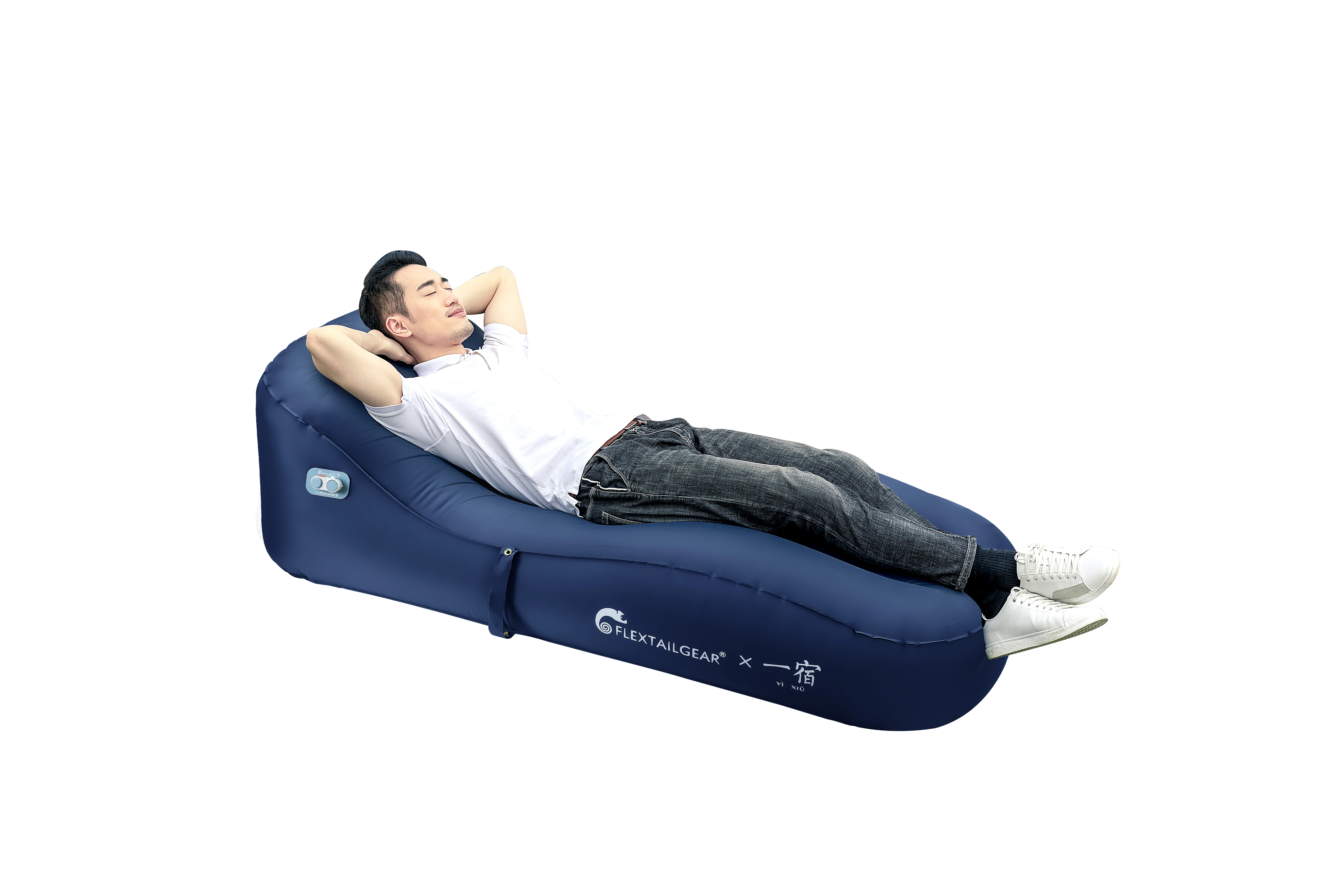 Aiutomatic Inflatable Airsofa Lazy Recliner Couch Lounger Camping Air Mattress Sofa Beach Sleeping outdoor sofa