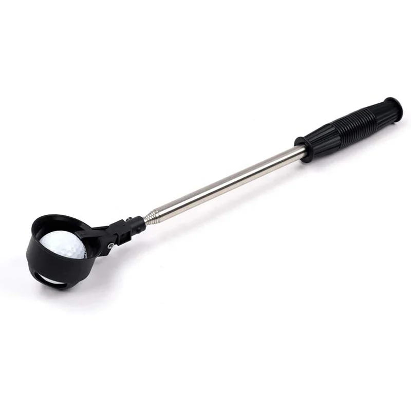 The Golf Ball Stainless Steel Picker Can Be Freely Retracted To Pick Up The Ball Retriever