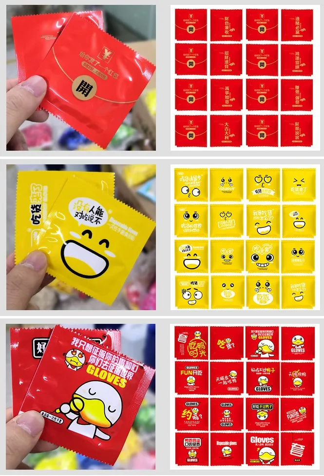 Individual Packed Gloves Folded Pe Glove With gloves for dining room