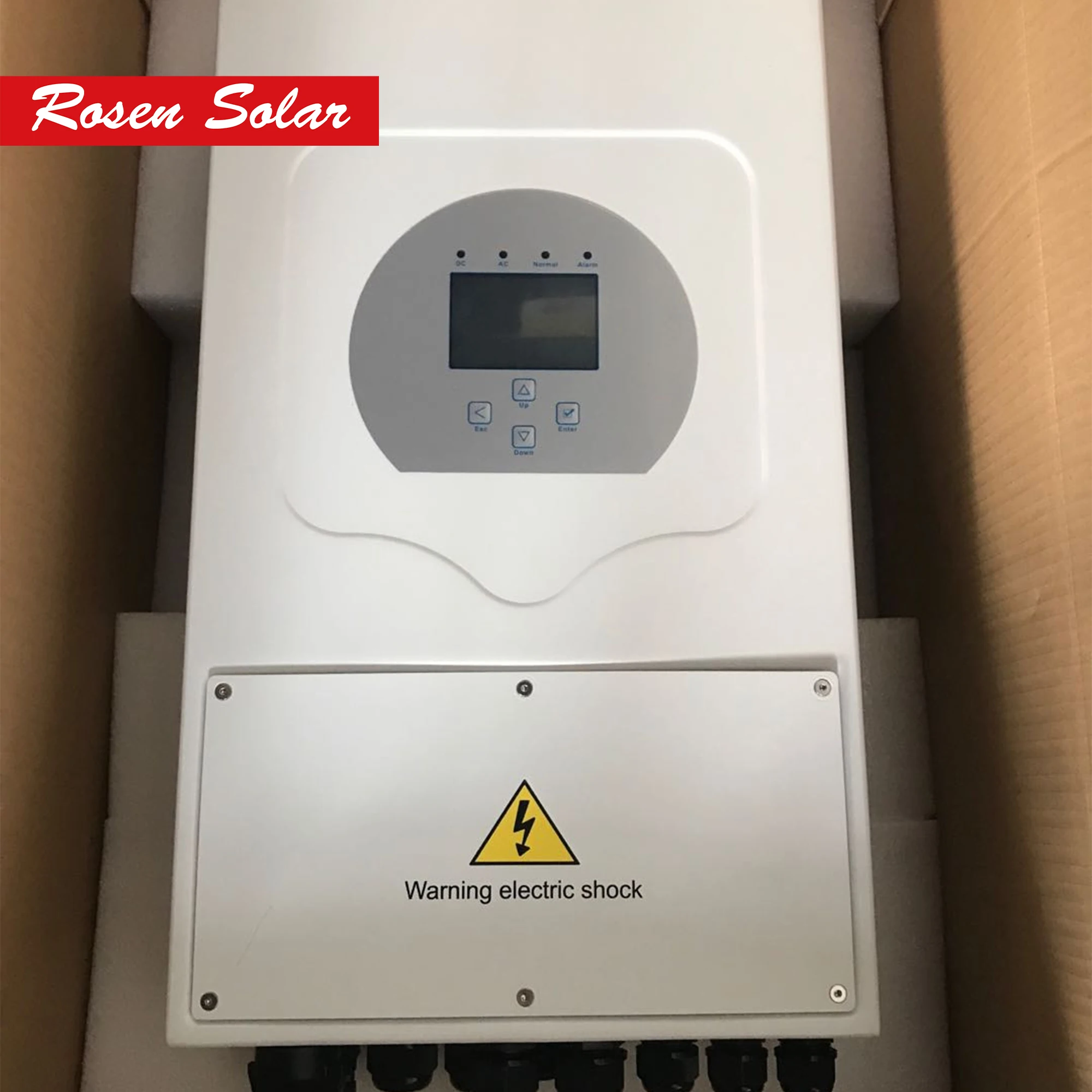 Rosen Good Price hot sale in Europe 5kw Hybrid solar energy systems high quality