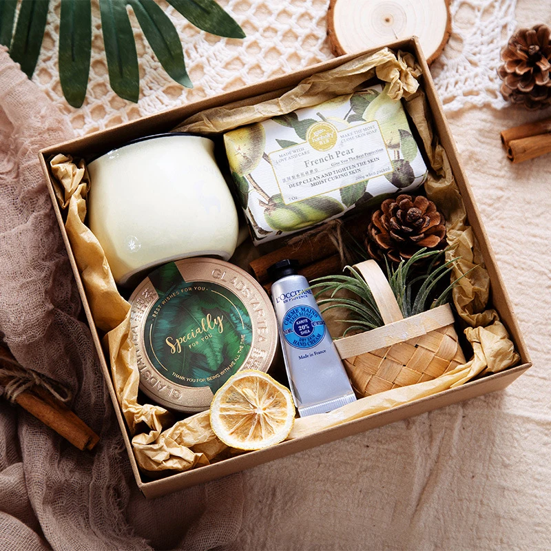 Private Label With Mug Towel Perfume Soap Aromatherapy Gift Set