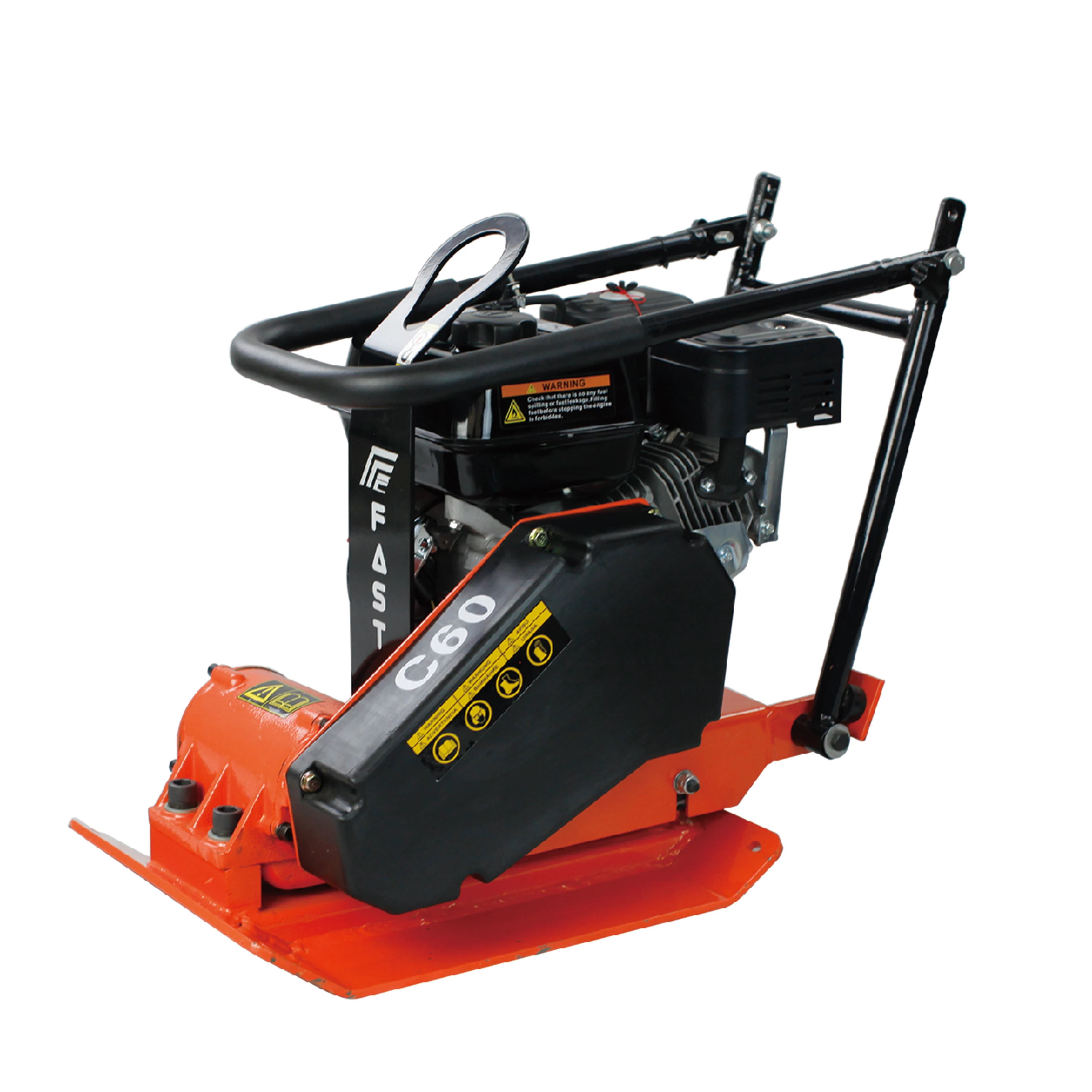 5.5hp plate compactor c80t water tank vibrating compactor 80kg