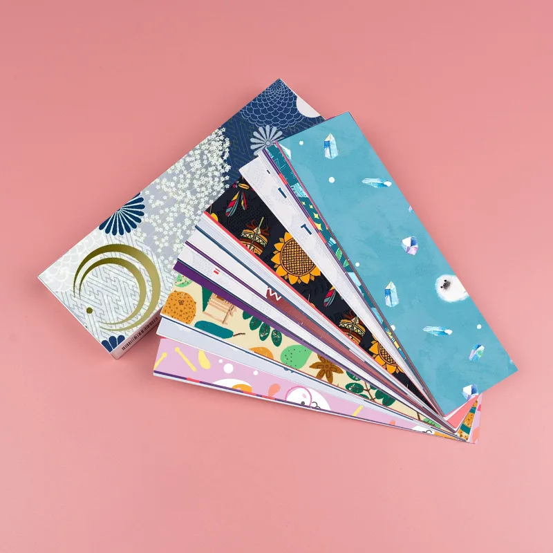 High quality Wholesale kpop event paper printing glossy matt photo card custom bookmarks for collection