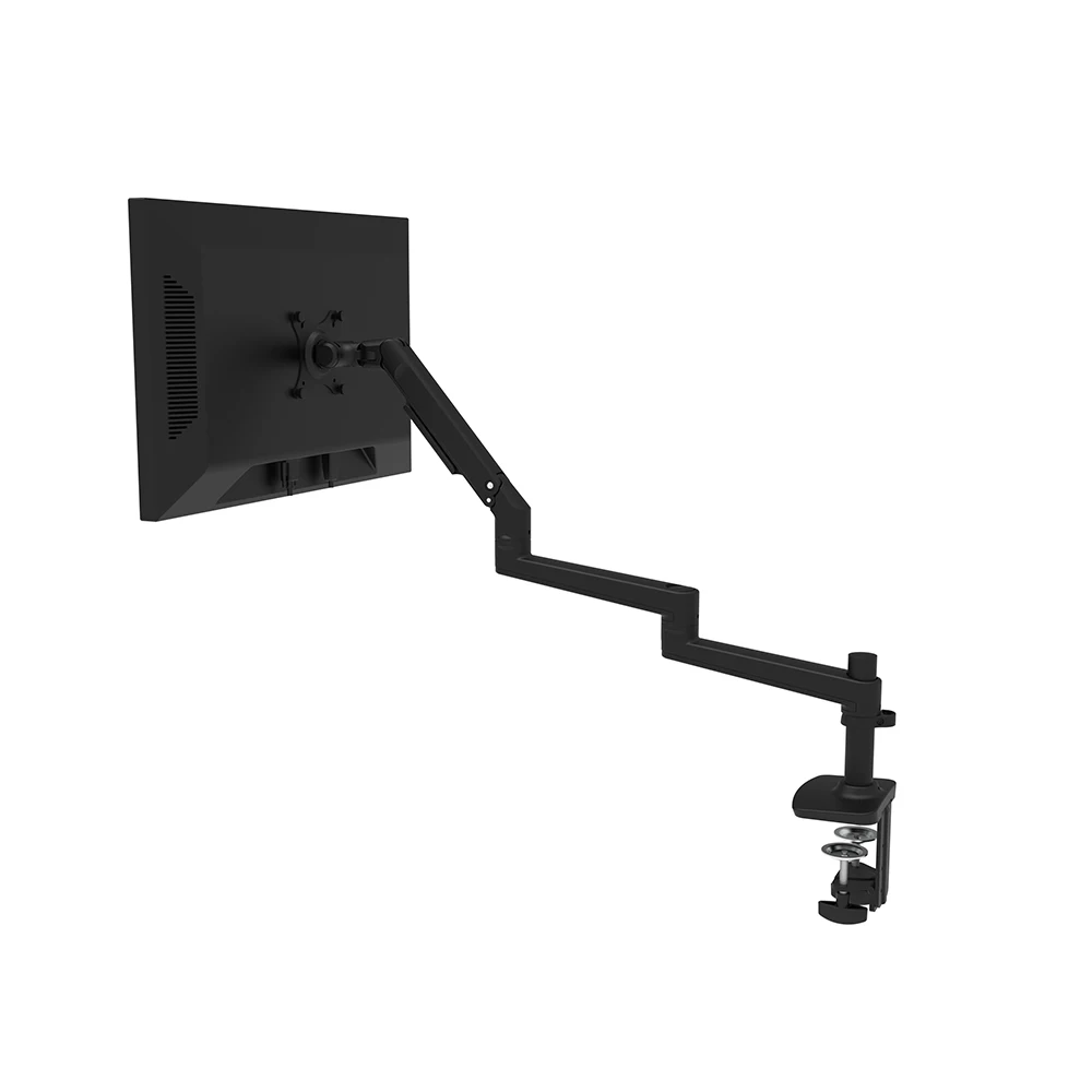 MA600 Black  Aluminum Mechanical Spring VESA 13-34 Inch Single Monitor Arm Stand