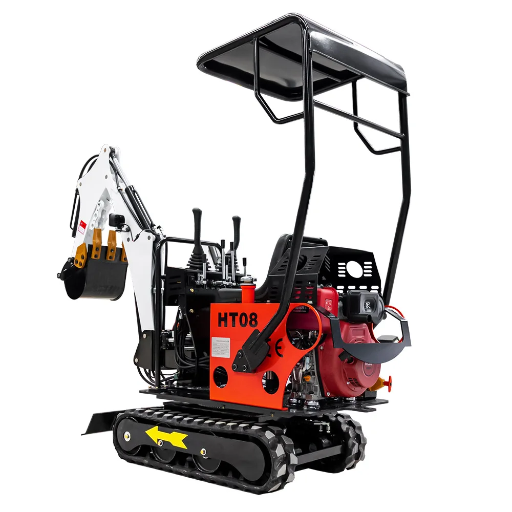 New Design Mini Excavators for Garden Use 1.5ton-5ton Micro Excavator Pump Attachments Excavation Machine Part Home Industries