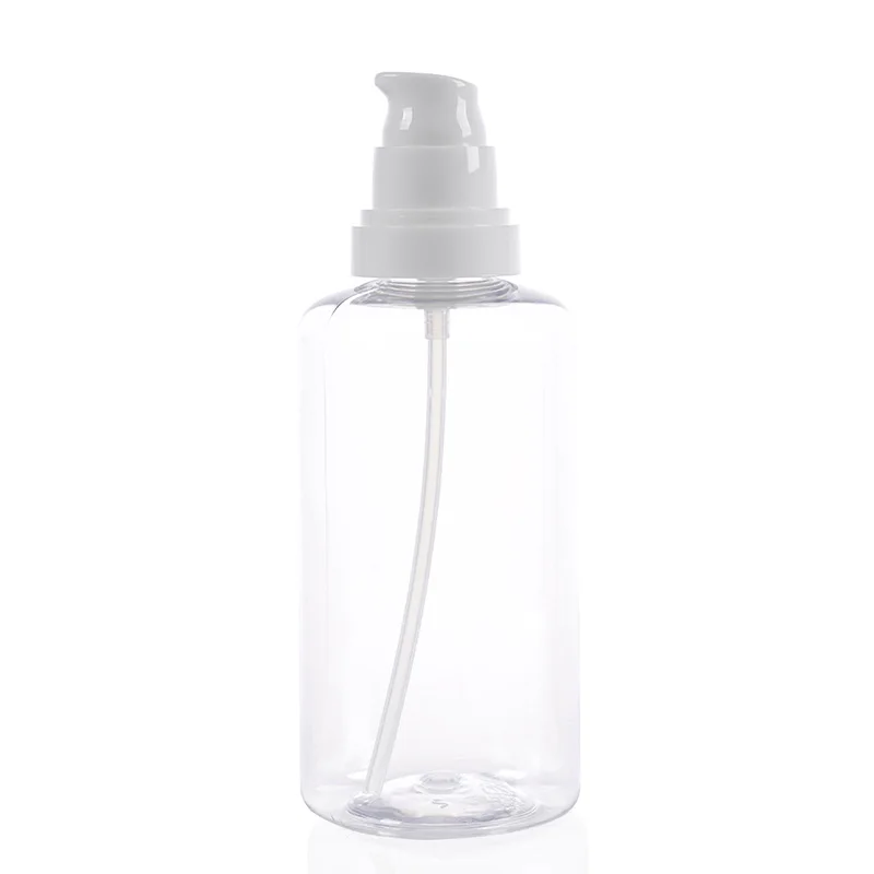 PET Bottle For Cosmetic Packaging 250 ml Plastic Bottle With Pump Sprayer