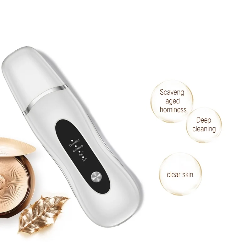 Special Price For First Piece Ultrasonic Face Skin Scrubber beauty products for women