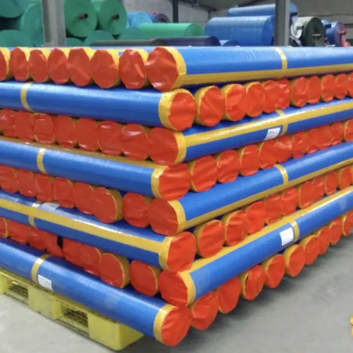 blue tarpaulin in rolls  linyi city china