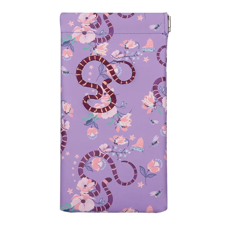 2023 School Supplies Rainbow Novelty PU Glasses Case for women student