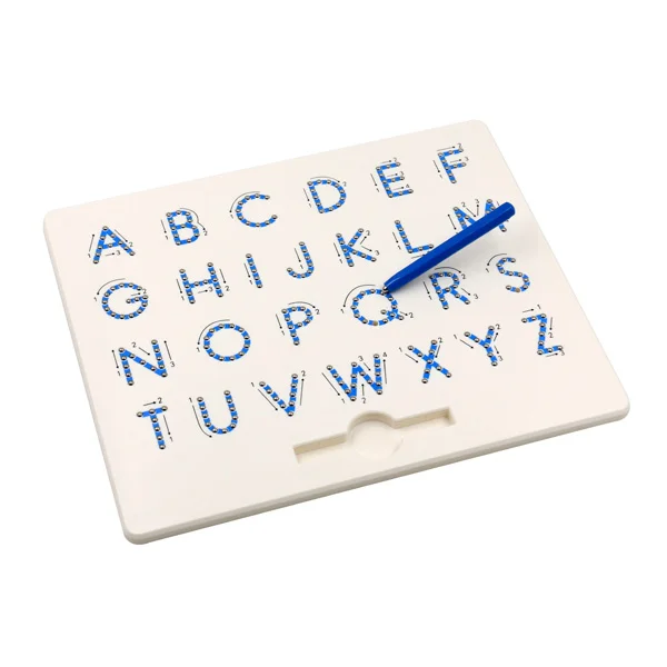 Educational Toys for Toddler Teaching Tools Tablet Magnetic Alphabet Writing Board Magpad Free Play Magnatab