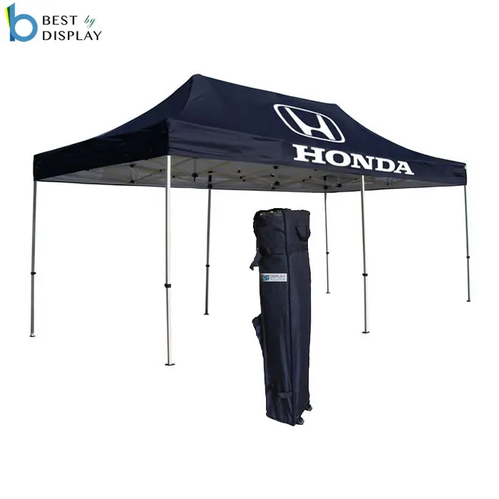 Large 10x20 Canopy Tent/ 10x20 Pop Up Canopy/ Carport Waterproof Outdoor Party Tent with Removable Walls and Wheeled Bag