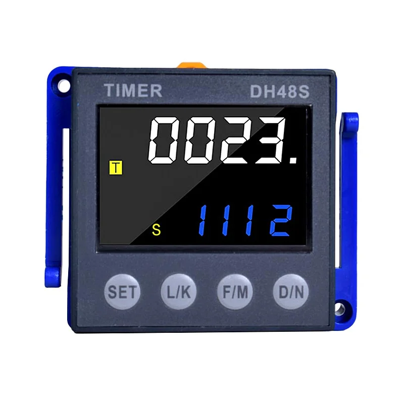 Digital Display Cycle Time Relay AC 220v24v380v Automatic Delay Digital DH48S Controller