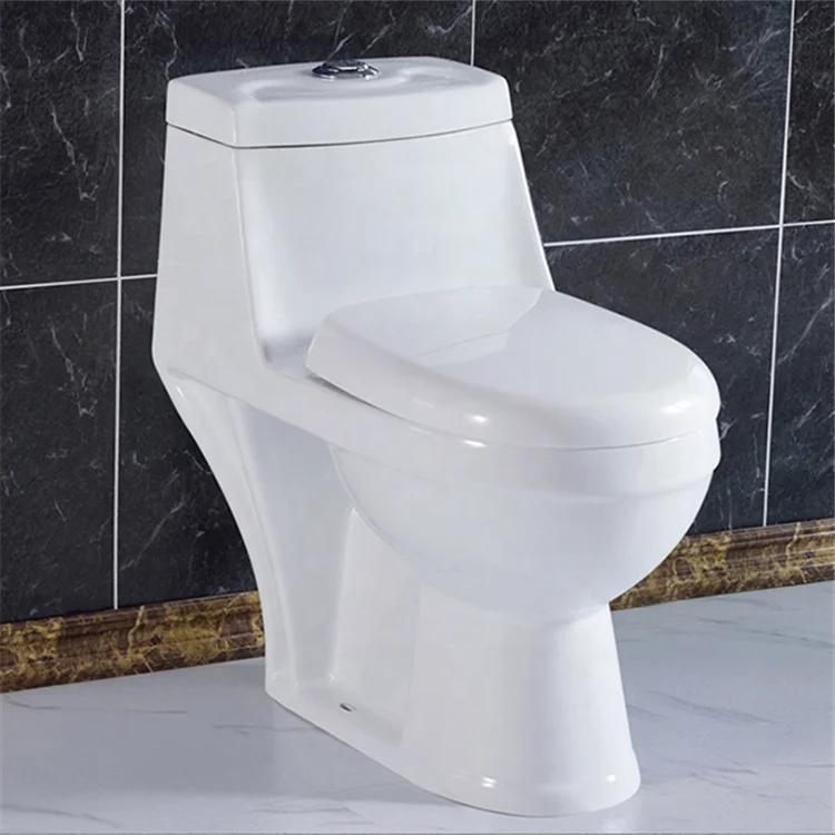 Modern Design Dual Flush Ceramic Sanitary Wares Saudi Arabia New Release Wall-Mounted One Piece Inodoro Toilets
