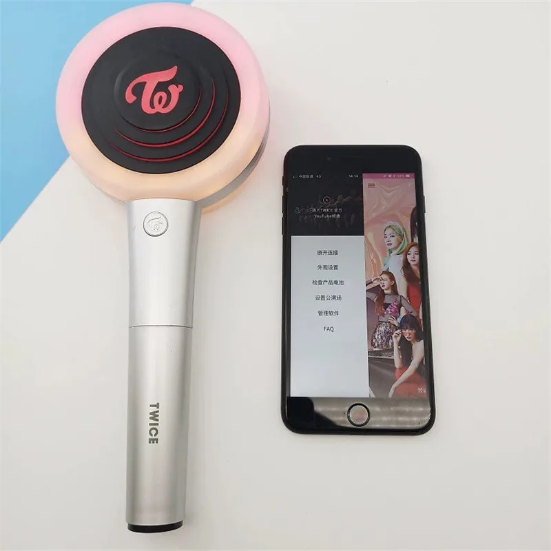 Korean Custom Twice Concert Light Stick Wireless App Control Kpop Merchandise Kpop Idol Bluetooth Concert Light Stick