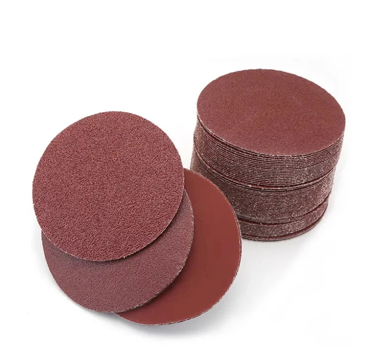 Wholesale Hook And Loop Sanding Pad 150mm 120mm Abrasive Sanding Disc Round Sanding Paper Disc for wood and metal