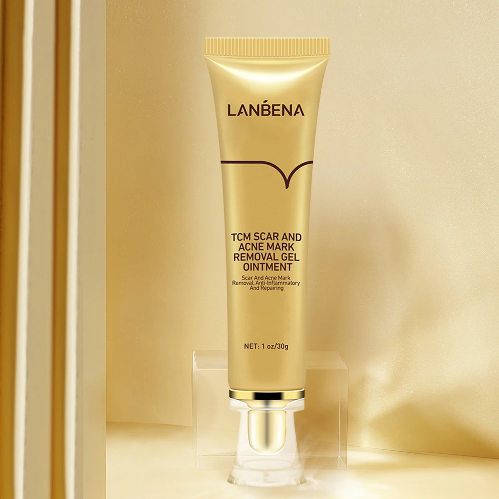 Оптовая продажа, гель LANBENA tcm для удаления шрамов и следов от акне, для восстановления кожи, удаления шрамов