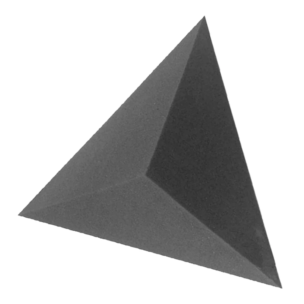 customized Size Studio Sound Acoustic Foam Panels Pyramid Shape Bass Trap For corner Sound Proof Acoustic Foam