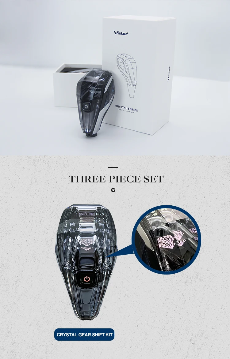 Высококачественная Алмазная Ручка переключения для Toyota Alphard Хрустальная ручка передач обновленные автозапчасти аксессуары салона автомобиля производство Vstar