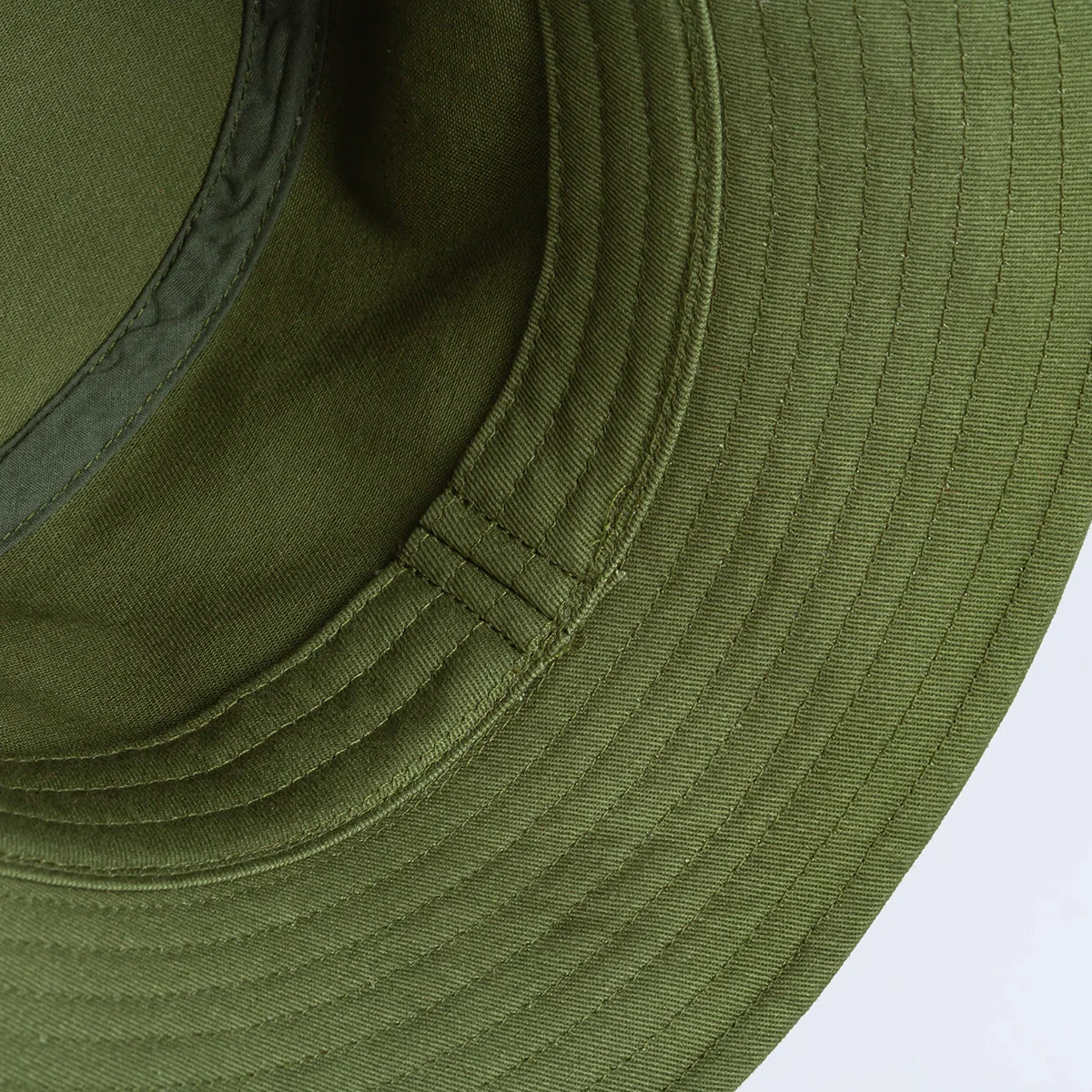 WD-A1056  Colorful Environmental 100% Organic Cotton Plain Adult Bucket Hat Custom Print