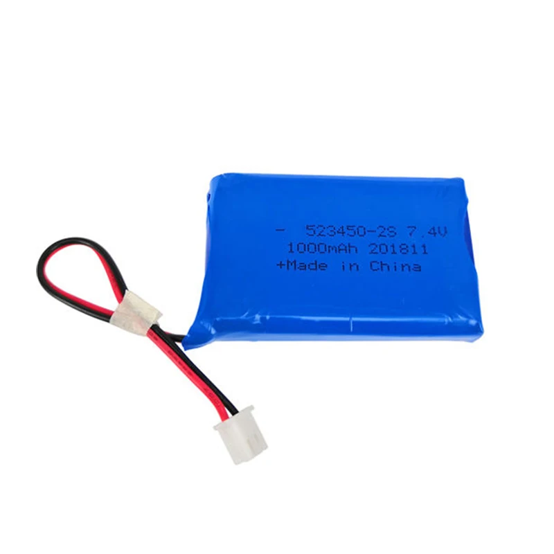 Hot Selling 503450 523450 1S 2S1P 1000mAh Rechargeable Lipo Battery 3.7V 1000mAh Lithium Polymer Battery For Smart Devices