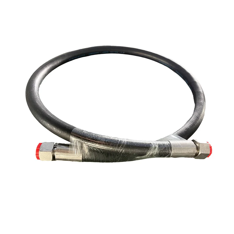 High Pressure Steel Wire Braided Rubber Hose Hydraulic Rubber Hose Carry Hose Assembly