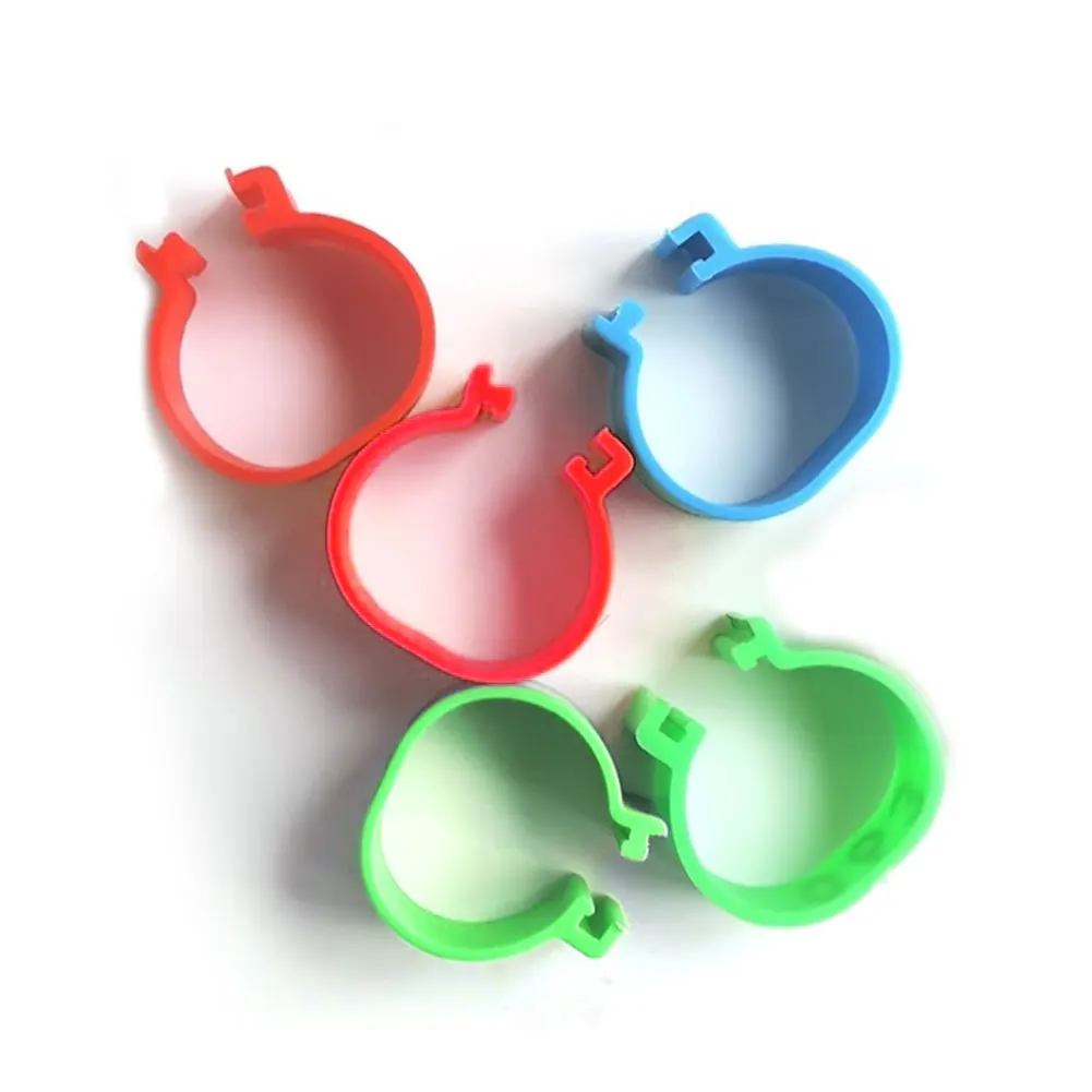 
2020 100pcs/lot Chicken Leg Rings Poultry Ankle Bands Number Tag Markers for Birds Gamefowl Turkey Duck 