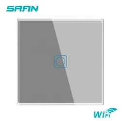 Sran For Smart Home System 1/2/3gang Switch No Neutral Work With Tuya Or Ewelink Wifi With Relay Switches