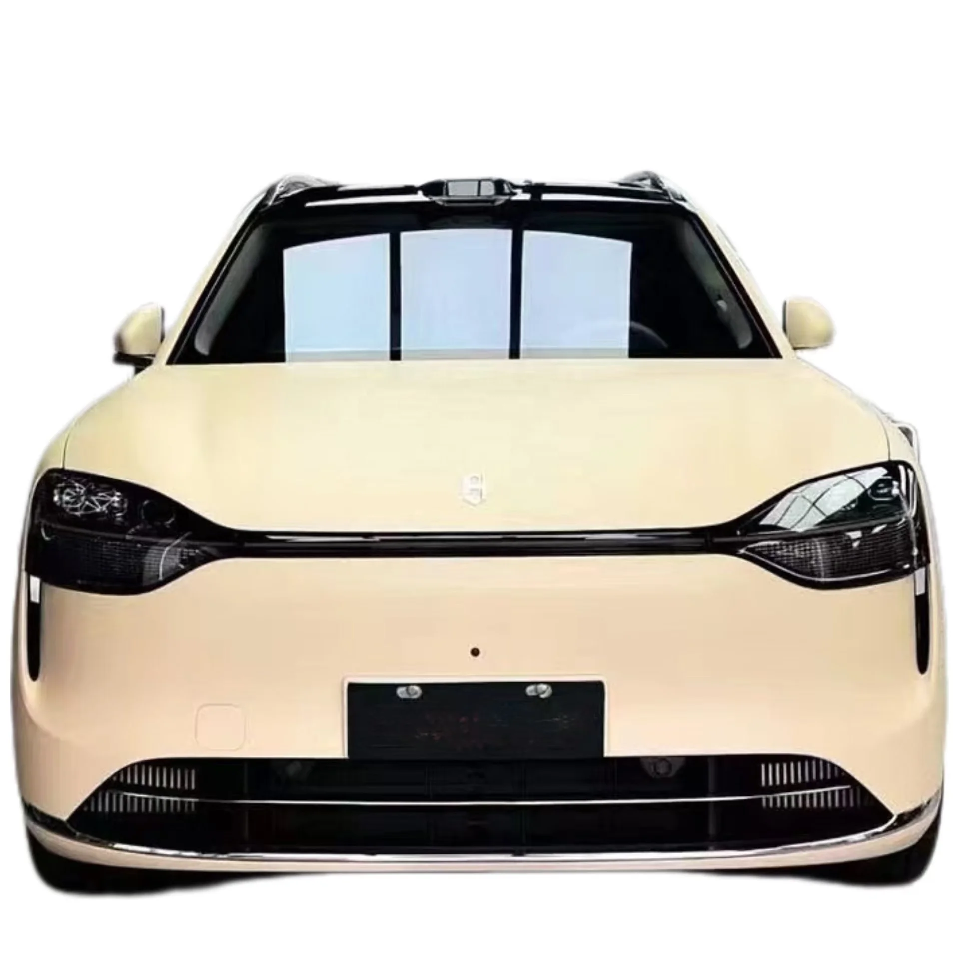 Luxurious Texture PET Car Wrap Satin Desert Yellow Color Change Roll Bubbles Free&Easy Installation Car Protection Film
