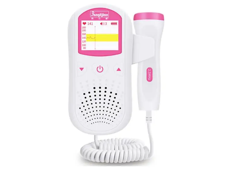 
Shenrui Cheap Portable fetal monitormonitor Prenatal Fetal Doppler Price Pocket Baby Heart Rate Detector 