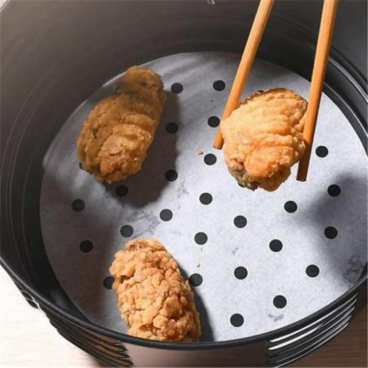 Eco-friendly Kitchen Accessories Non Stick Greaseproof air fryer disposable paper liner