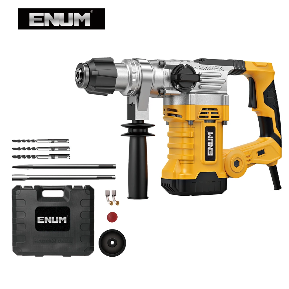 High Quality 1900W Electric Power Rotary Hammer Drill Impact Concrete Demolition Tool