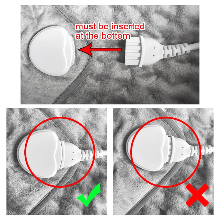 Custom Size Portable Neck Shoulder Infrared Heating Pad Menstrual Heated Pad Throw Blanket