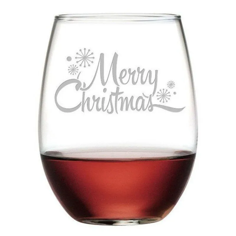 Explosive stemless glass Juice Cream Mousse Cup Stemless Red Wine Glass Private Custom LOGO