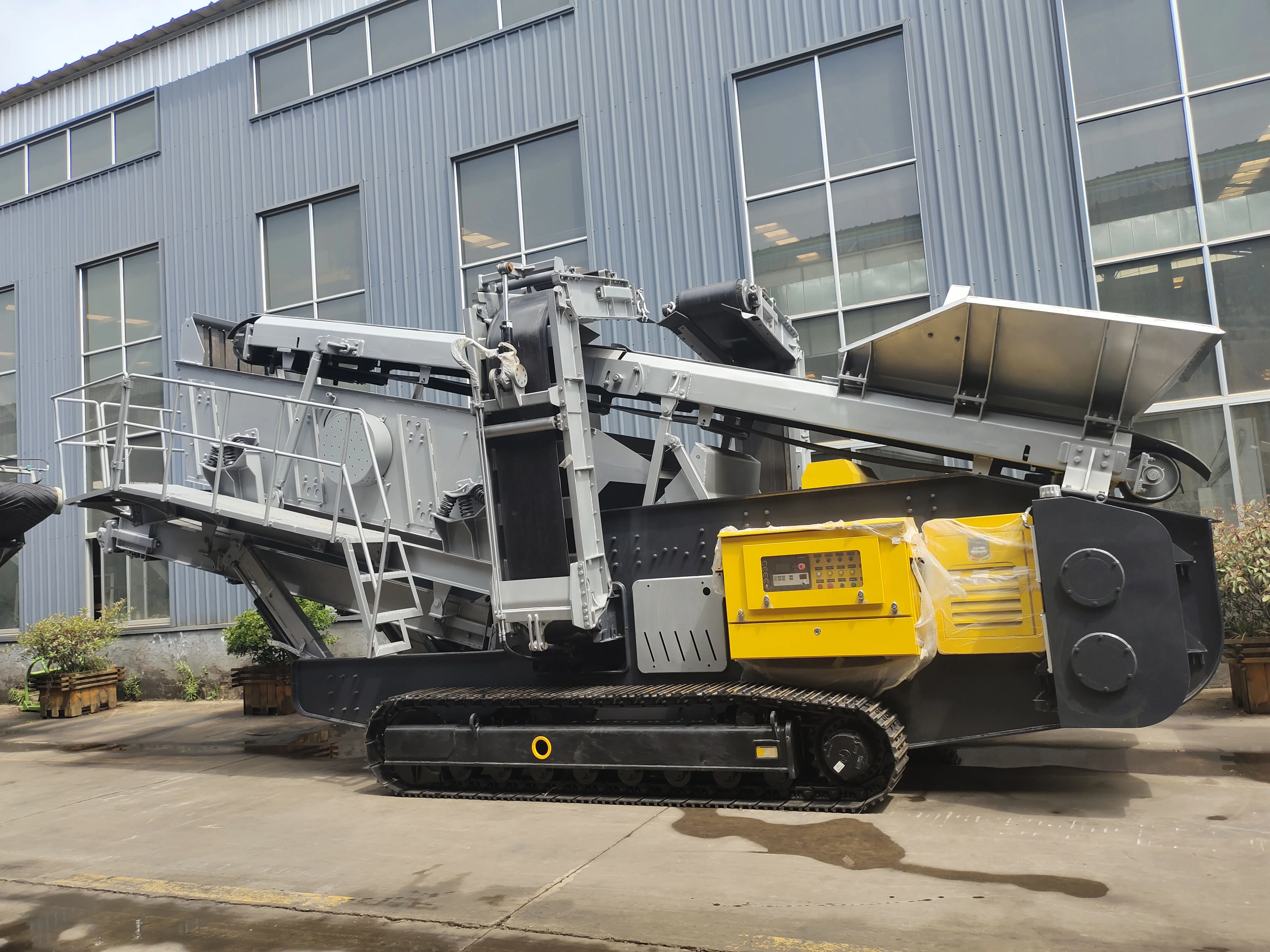 MONDE Heavy duty мобильная сортировочная установка цены за единицу товара отследить Вибрационный экран