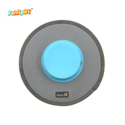 Durable Factory Direct Price Flying Discs Dog Training Molar Bite EVA Fetch Dog Toys