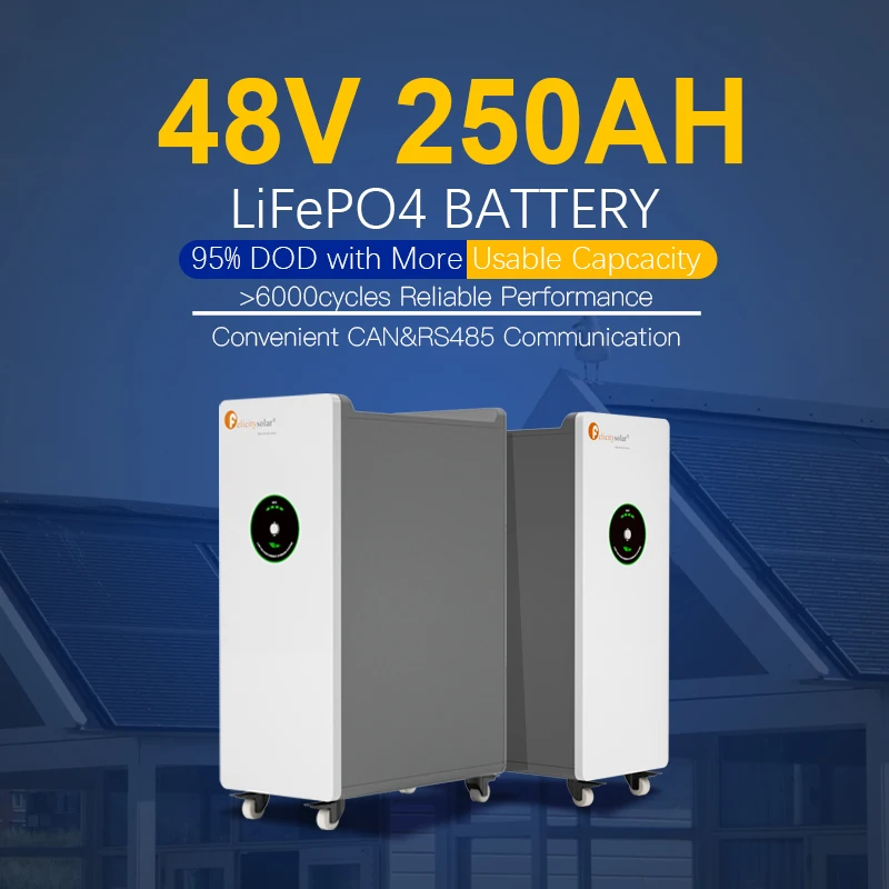mounted home solar energy storage battery system 48v