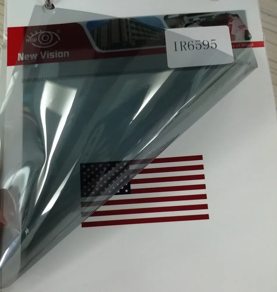New vision perforated car window srickers IR-6595 blue PET Llumar nano ceramic window coating