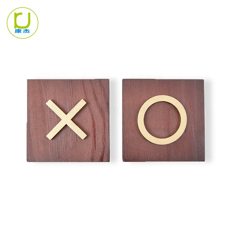Casual Versus Board Game Wooden XO Chess Game Tic Tac Toe For Kids & Adult