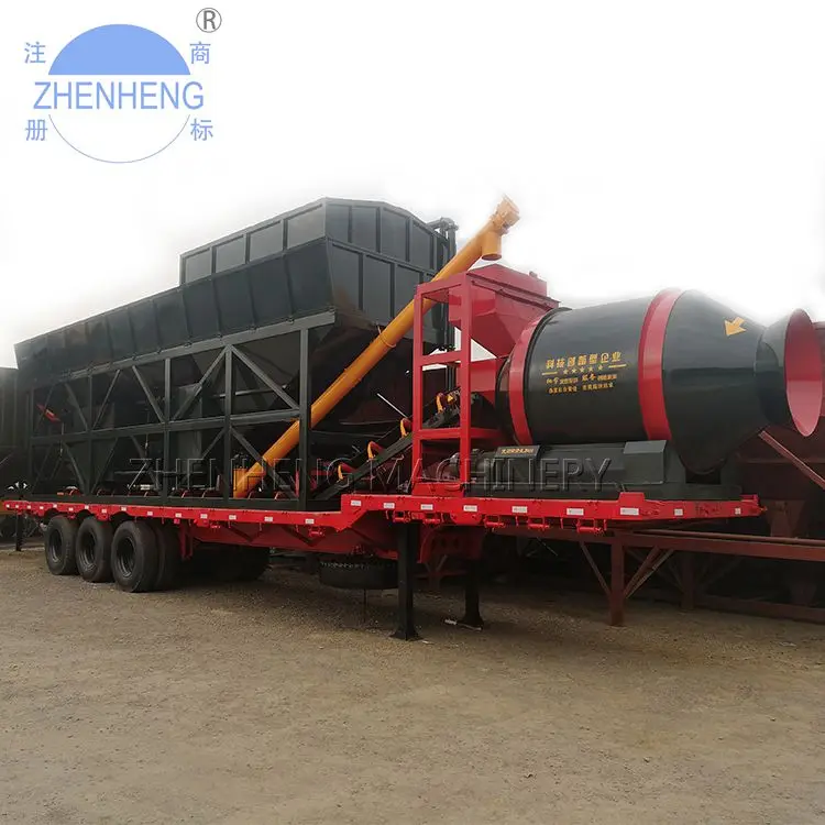 
concrete mobile batching plant Portable batching plant 35 m3/hr for South America 
