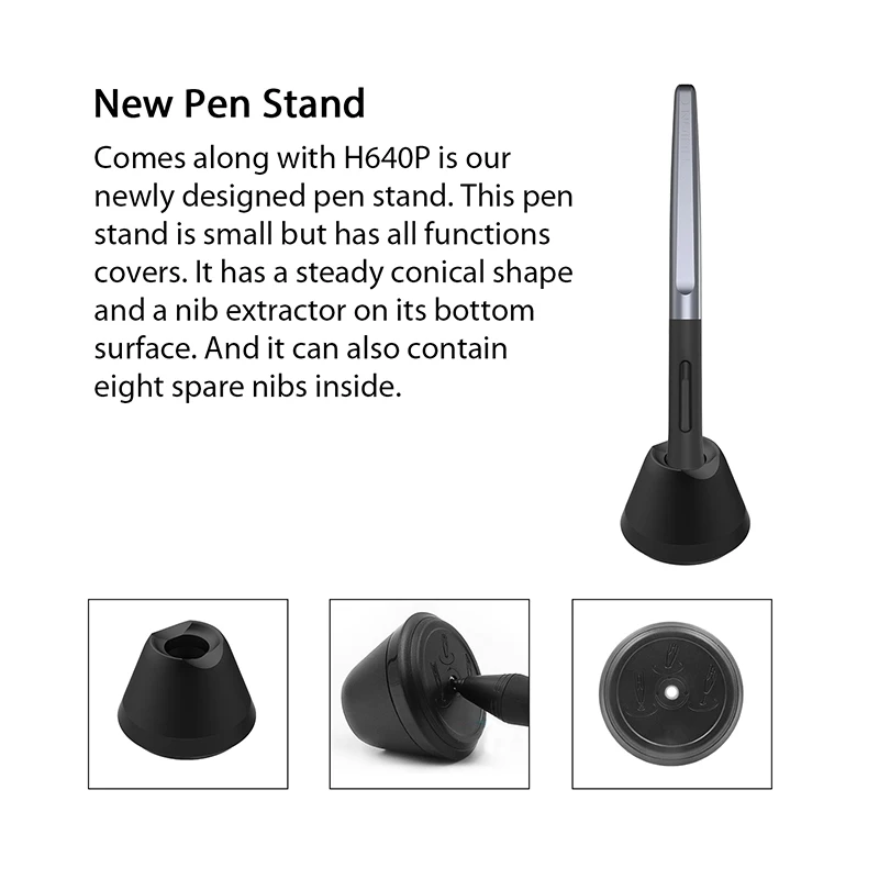  Графический планшет Huion h640p для рисования профессиональный дизайн анимации