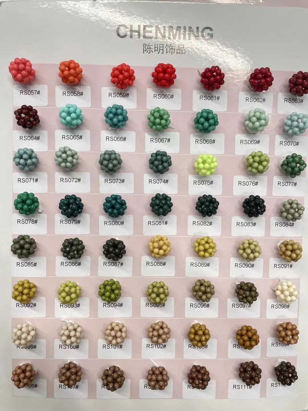 Beading Supplier China 500g/Bag 6mm -20mm Multi Colors  Acrylic Round Beads Bubble Gum Beads With Hole for Girls Jewelry Making