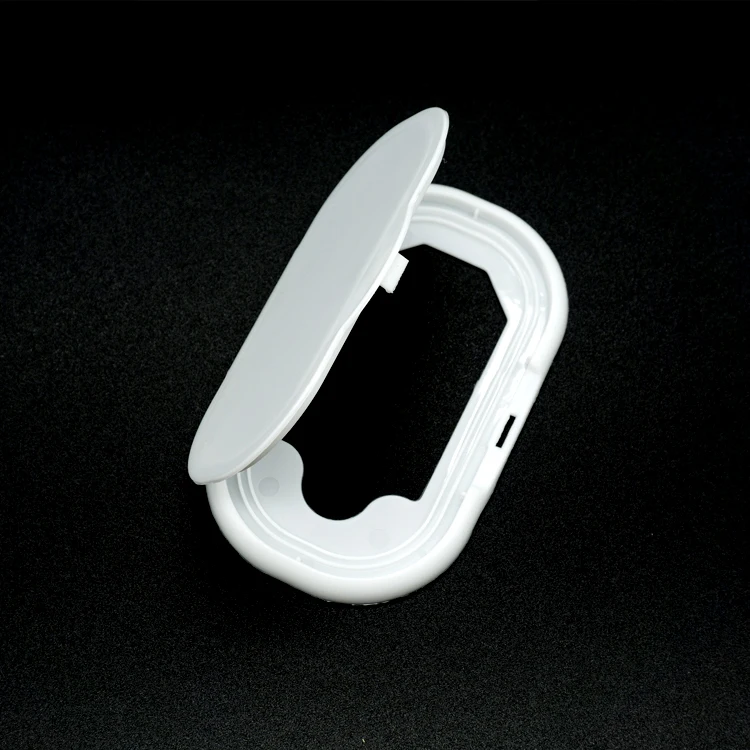 Pp Plastic Flip Wet Tissue Cover Makeup Remover Wipes Lid