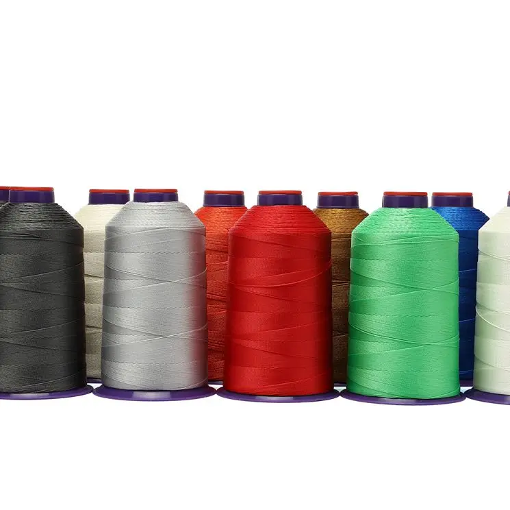 300d/3 polyester bag closing thread shoe thread 210d/2 for making bag ,backpack