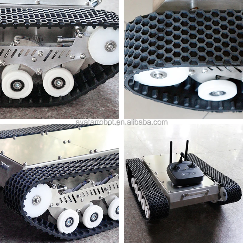 Hot selling outdoor patrol robot TinS-3 mini mobile tracked robot chassis mini industrial robot with CE