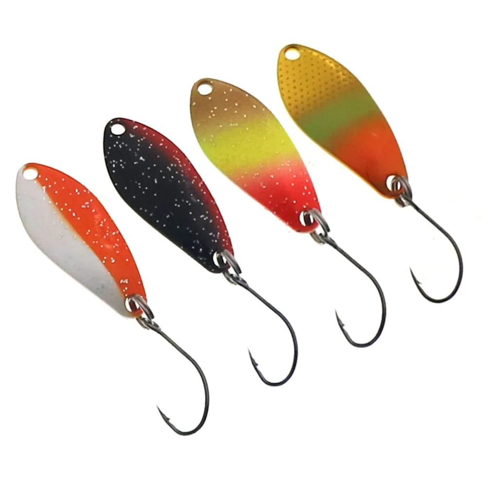 Ложка для форели металлическая приманка 2 5 г пресноводные рыболовные снасти ловли карпа окуня