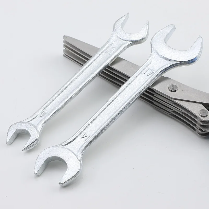 High Strength Steel Hand Tools Double Open End Wrench