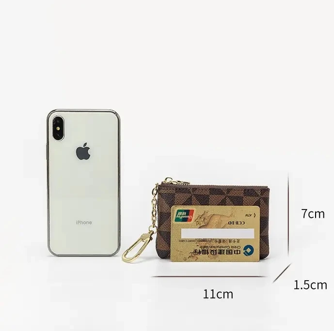 Luxury Catalogue Designer Men Wallet Coin Purses Money Card Holders Checker Key Chains Credit Card Holder Designer Belts