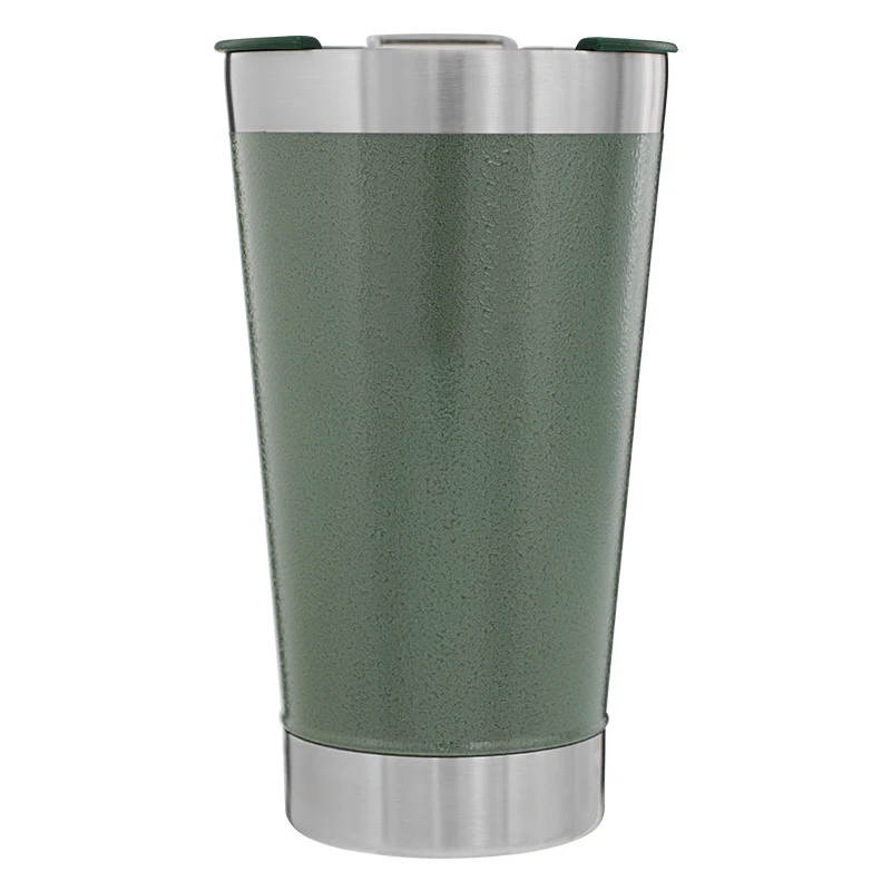 Wholesale Gift  Adventure Stainless Steel Double Wall Vacuum Flask Bottle Stay Chill Beer Pint 16OZ