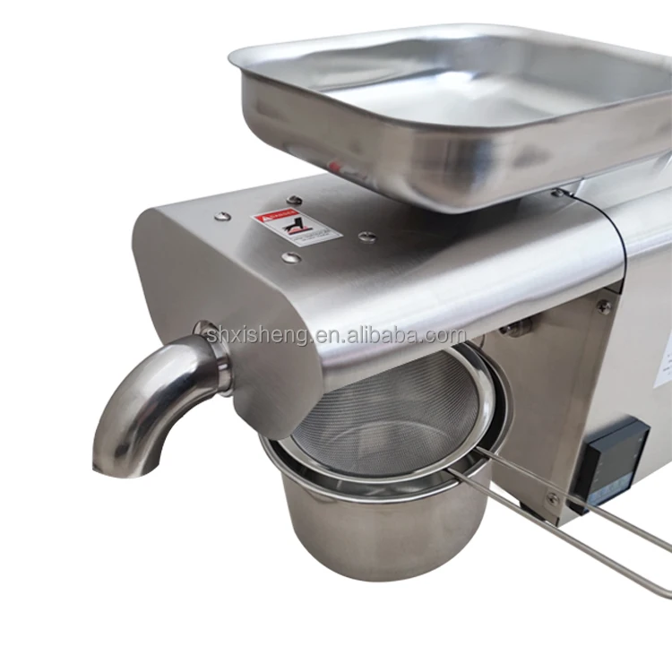 Cold pressing 3-7kg/h made in china coconut peanut sesame flaxseed moringa copra oil expeller machine in good prices